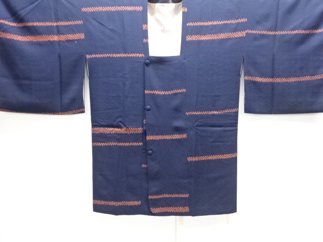 JAPANESE MICHIYUKI COAT / SHIBORI / STRIPE